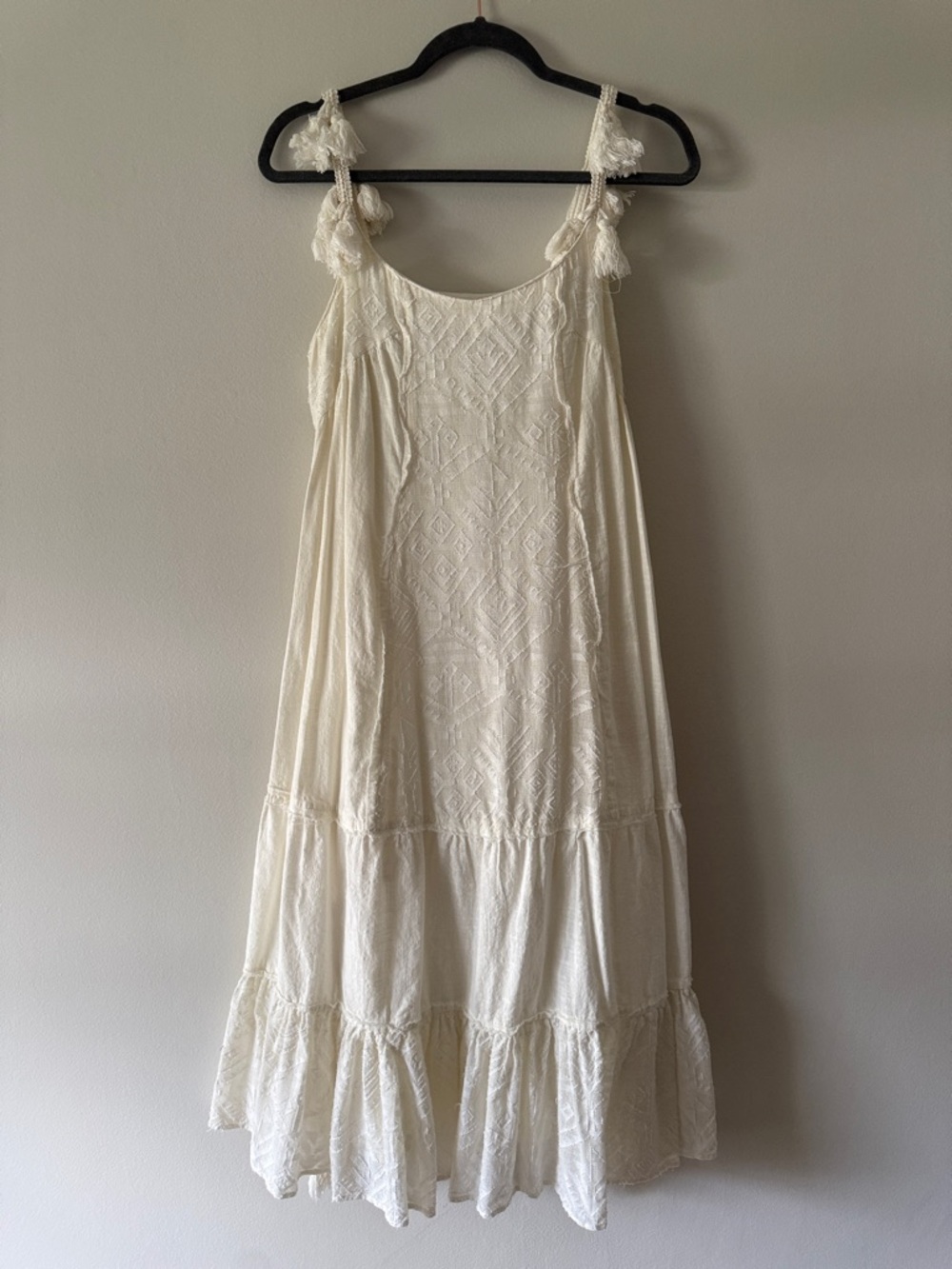 Z&L bohemian style cotton summer dress size L
